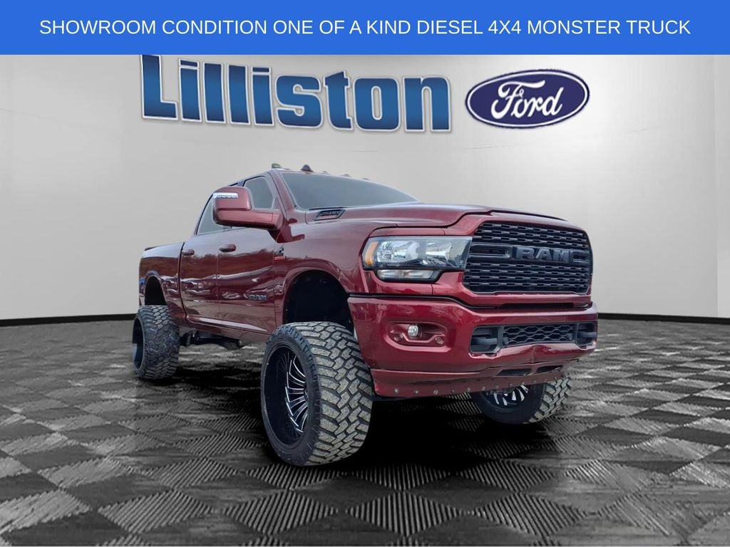 2023 RAM 2500 Big Horn LIFTED, WHEELS, TIRES!! MONSTER TRUCK