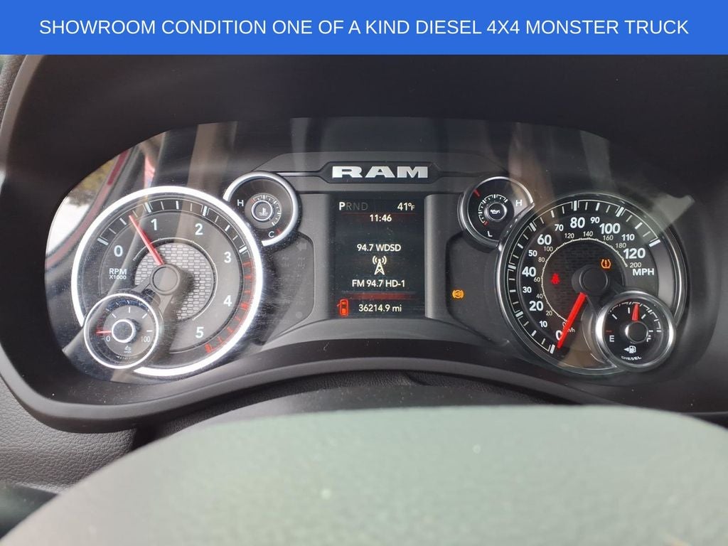 2023 RAM 2500 Big Horn LIFTED, WHEELS, TIRES!! MONSTER TRUCK