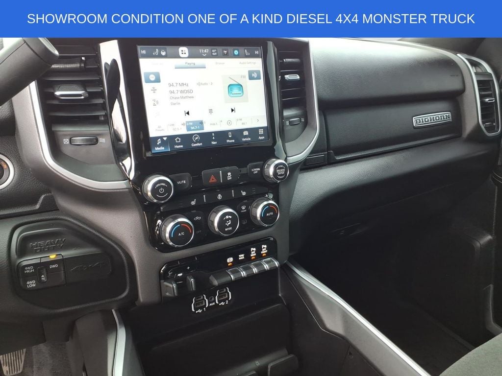 2023 RAM 2500 Big Horn LIFTED, WHEELS, TIRES!! MONSTER TRUCK