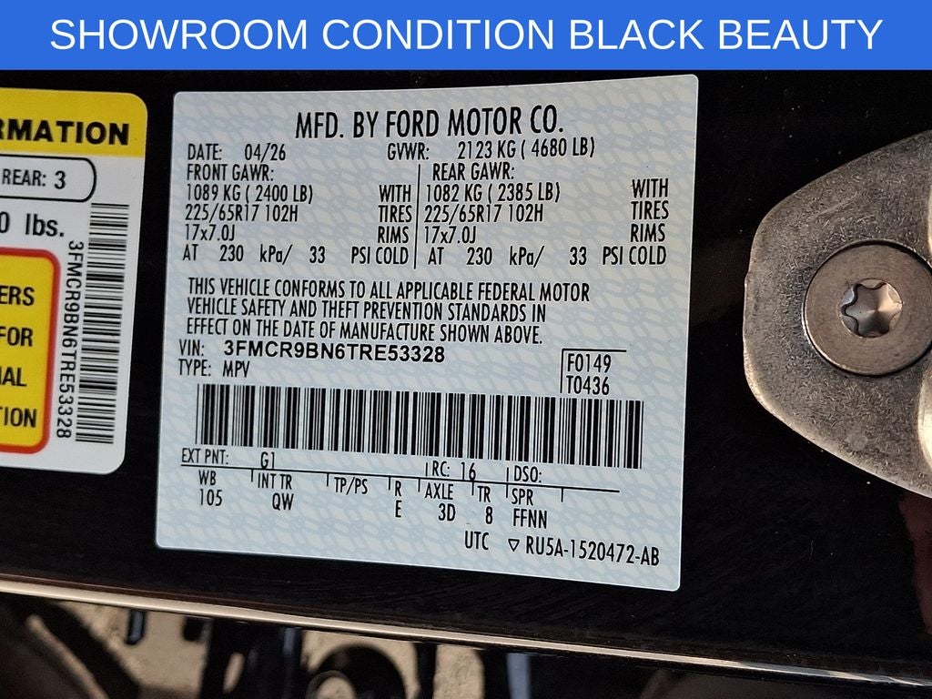 2026 Ford Bronco Sport Big Bend FCTP LOANER VEHICLE