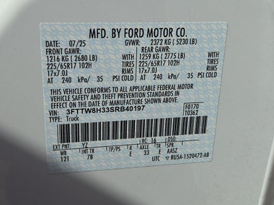 2025 Ford Maverick XLT