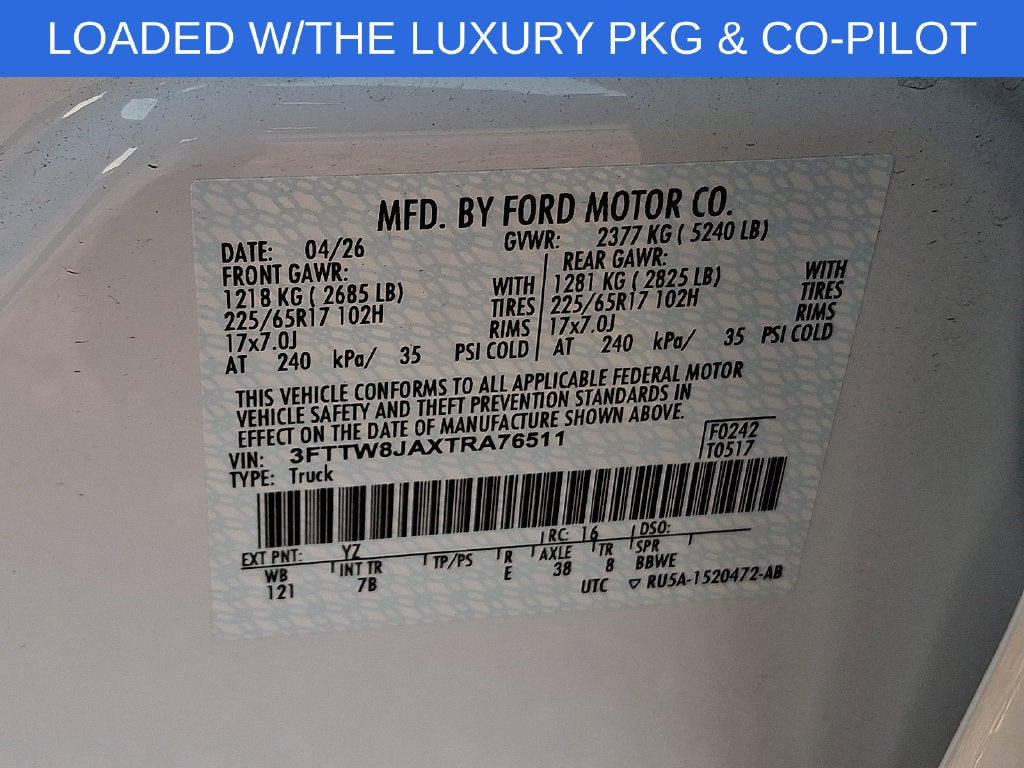 2026 Ford Maverick XLT FCTP LOANER