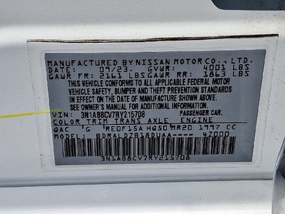 2024 Nissan Sentra SV