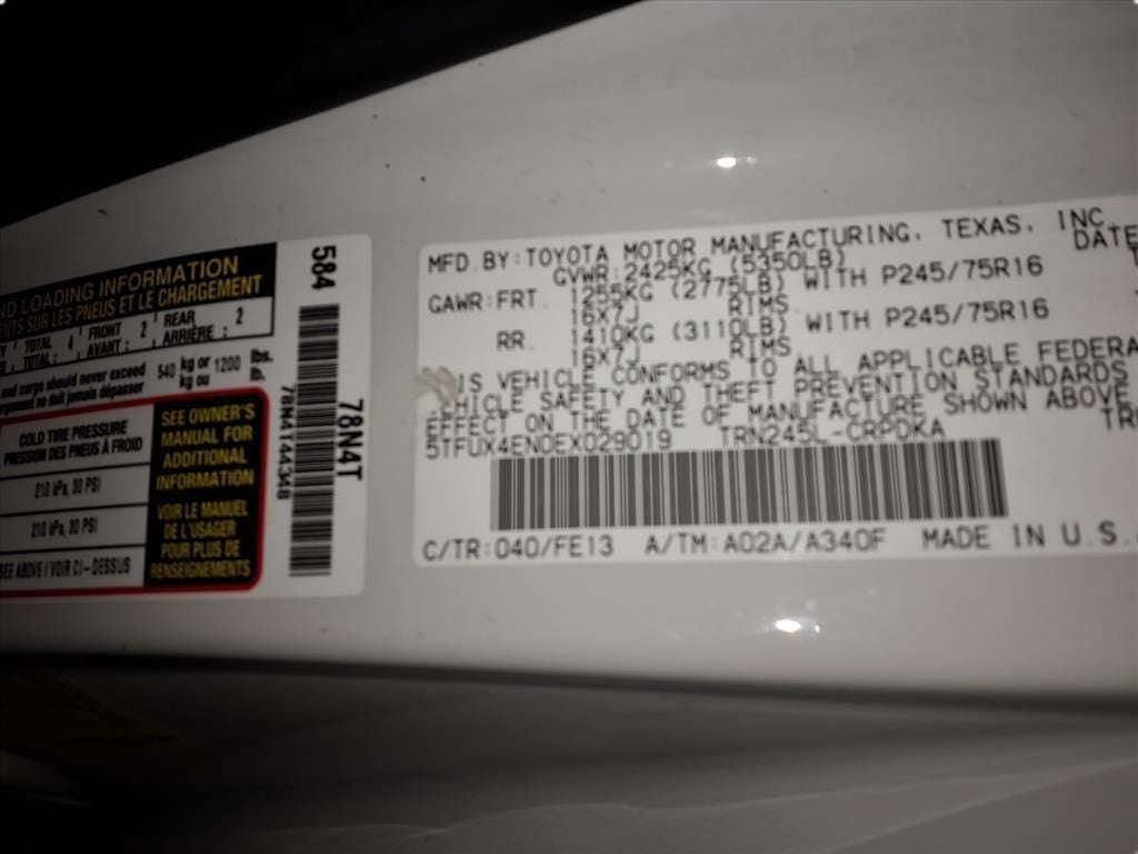 2014 Toyota Tacoma Base