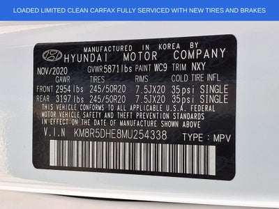 2021 Hyundai Palisade Limited