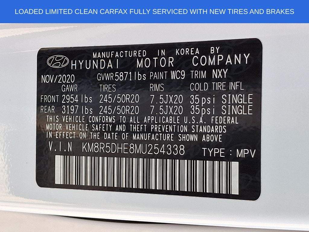 2021 Hyundai Palisade Limited