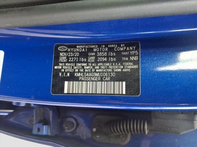 2021 Hyundai Elantra SEL