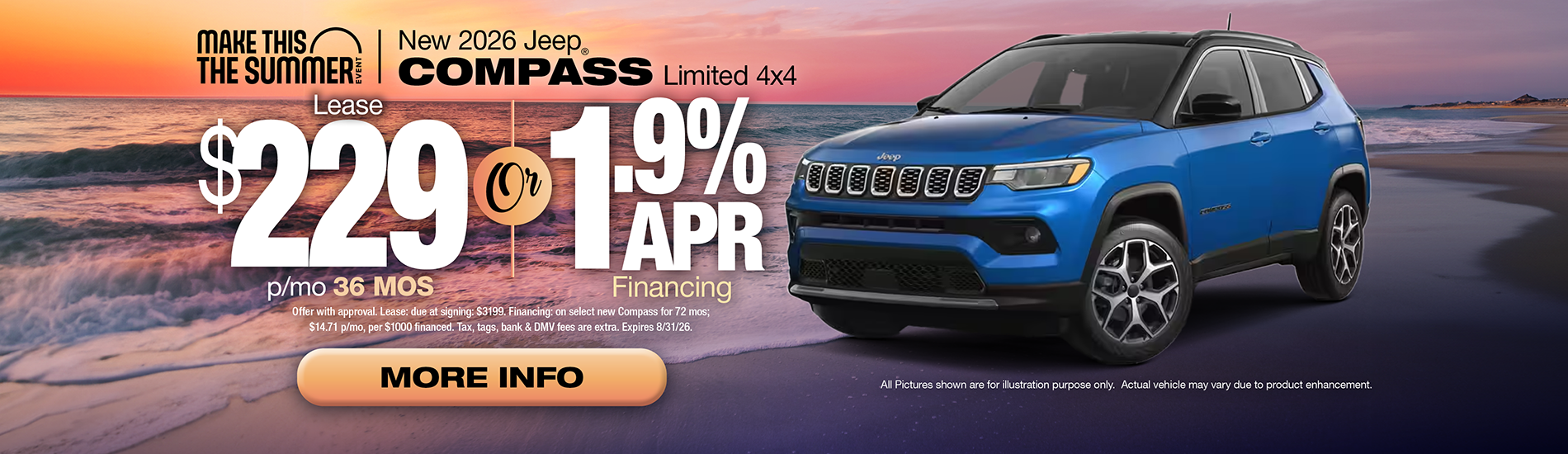 NJ Dealer Jeep Compass Lease