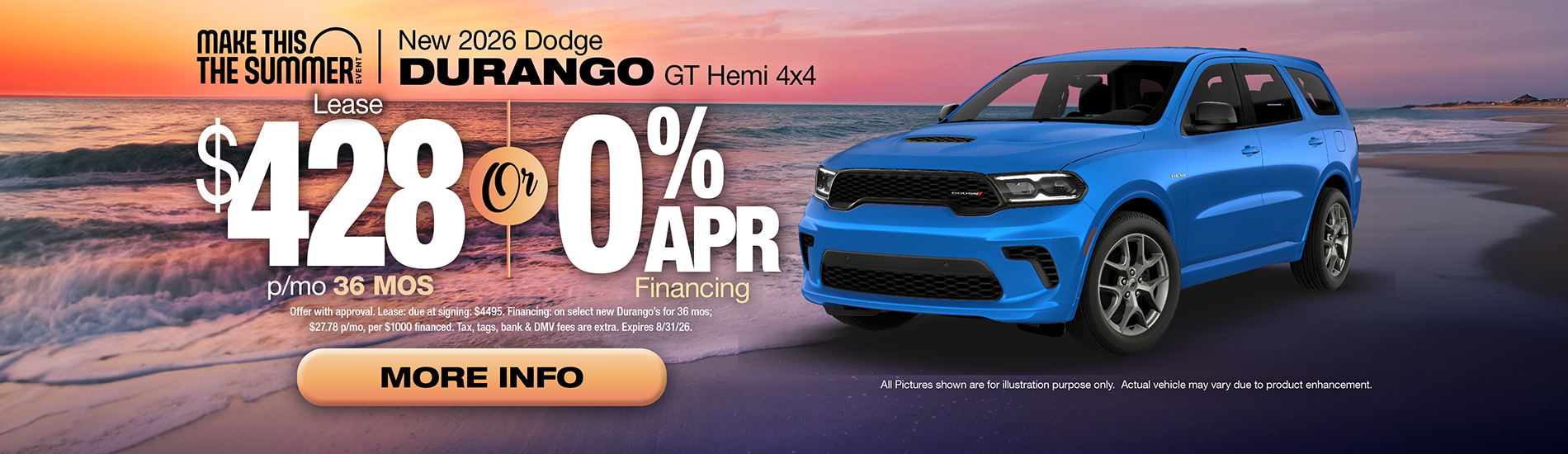 NJ Dealer Dodge Durango Special Offer