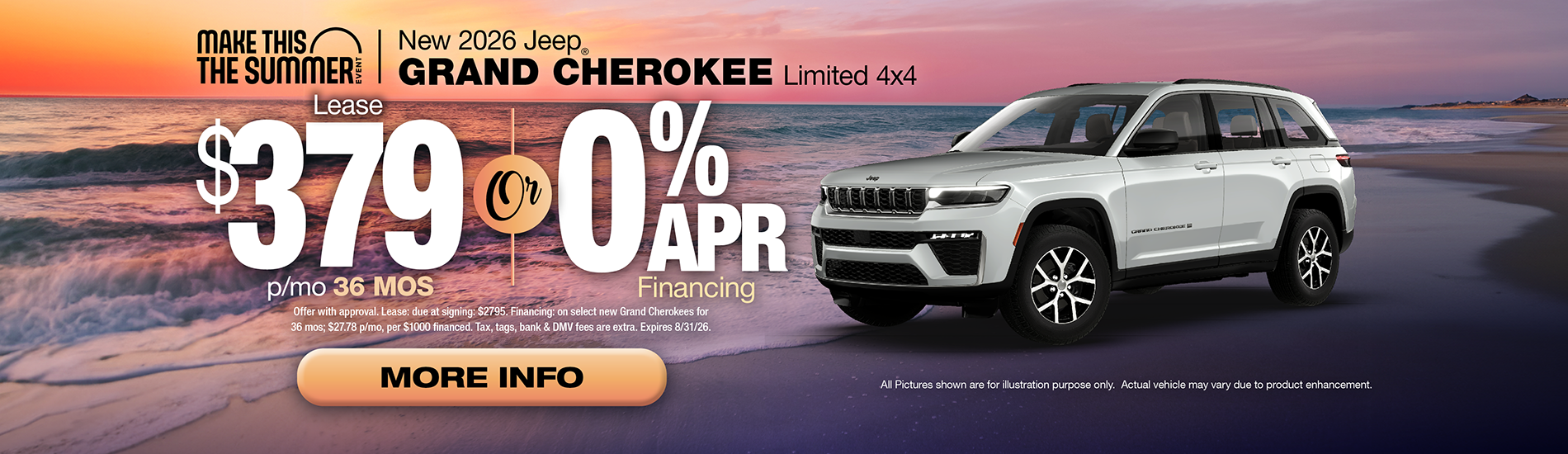 NJ Dealer Grand Cherokee Lease Offer