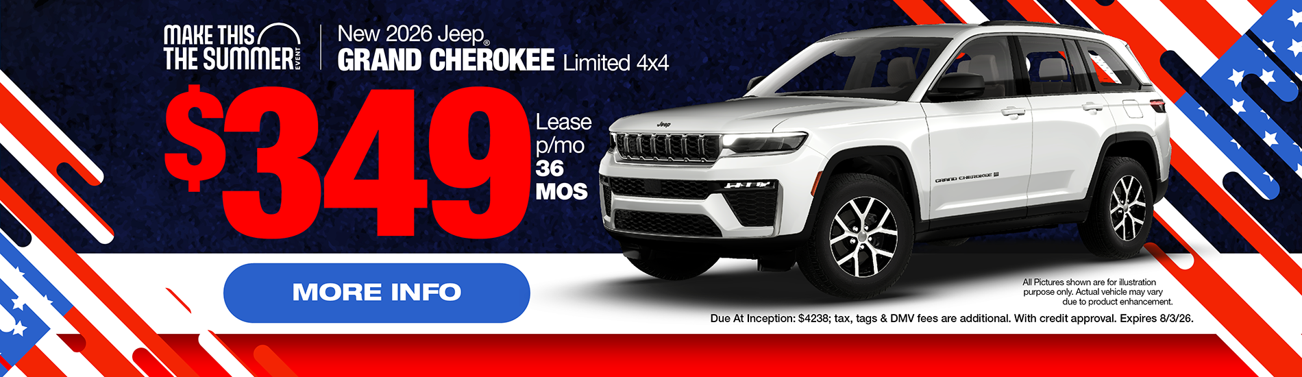 NJ Dealer Grand Cherokee Lease Offer