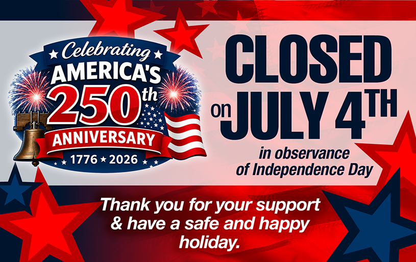 Holiday Hours