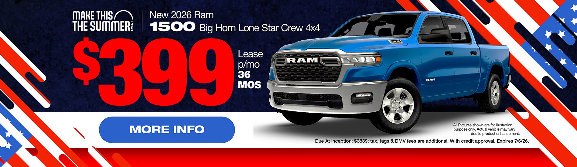 NJ Dealer Ram 1500 Lease