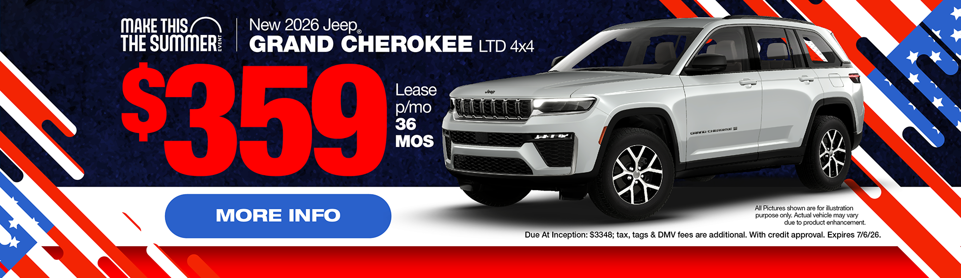 NJ Dealer Grand Cherokee Lease Offer