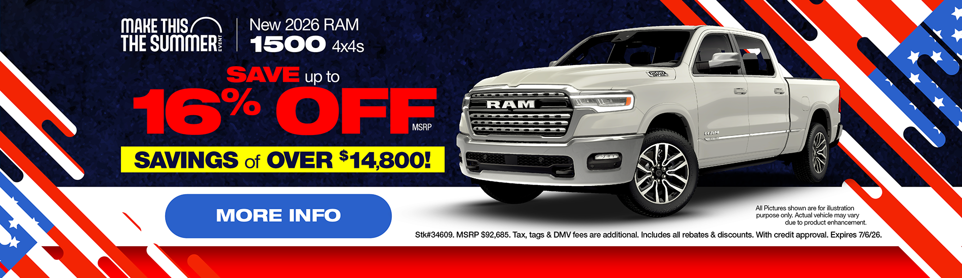 NJ Dealer Ram Special