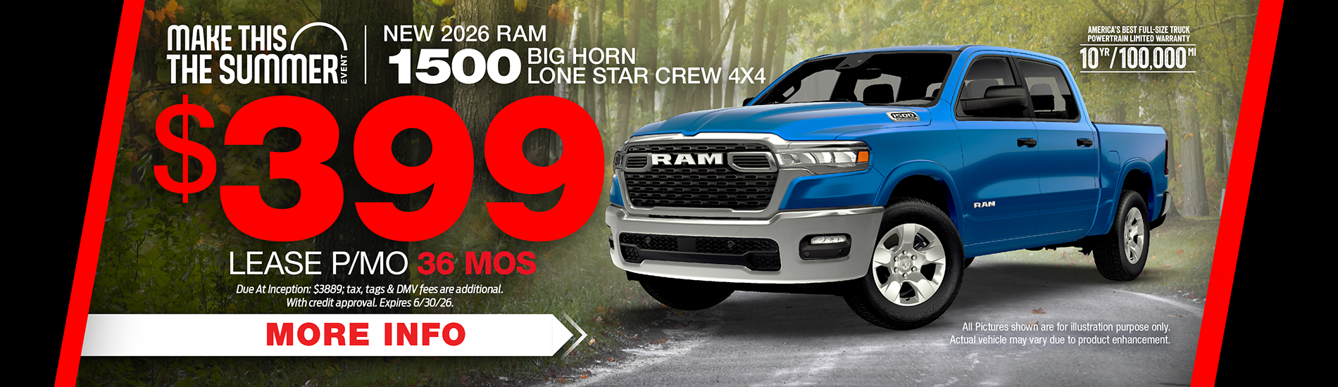 NJ Dealer Ram 1500 Lease