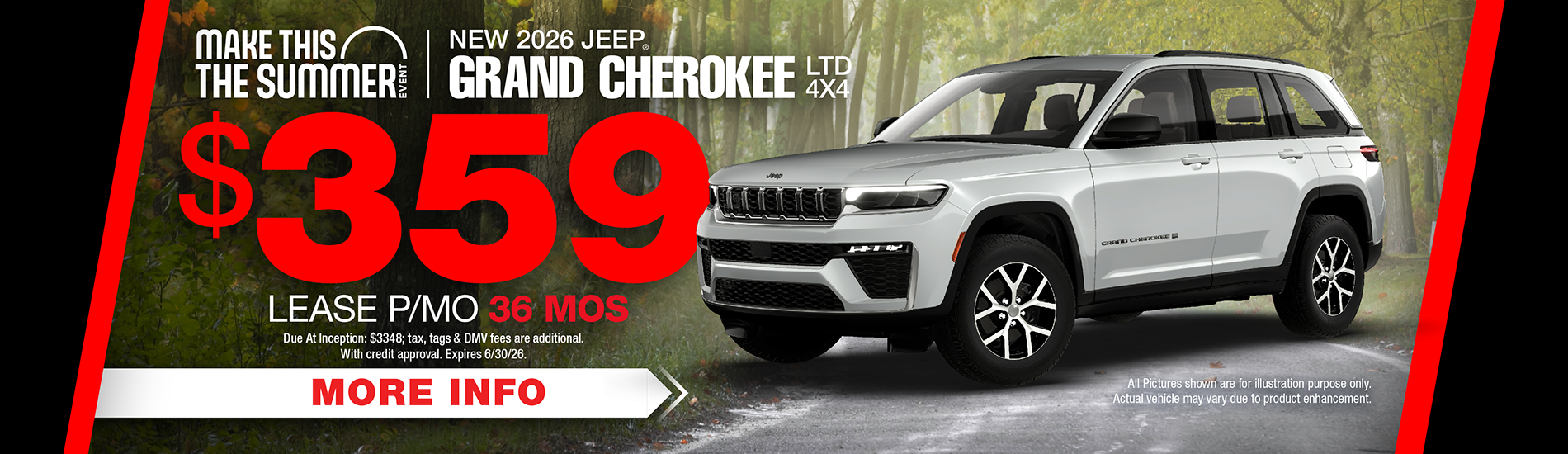 NJ Dealer Grand Cherokee Lease Offer