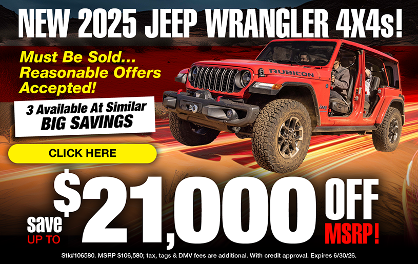 Wrangler Huge Savings