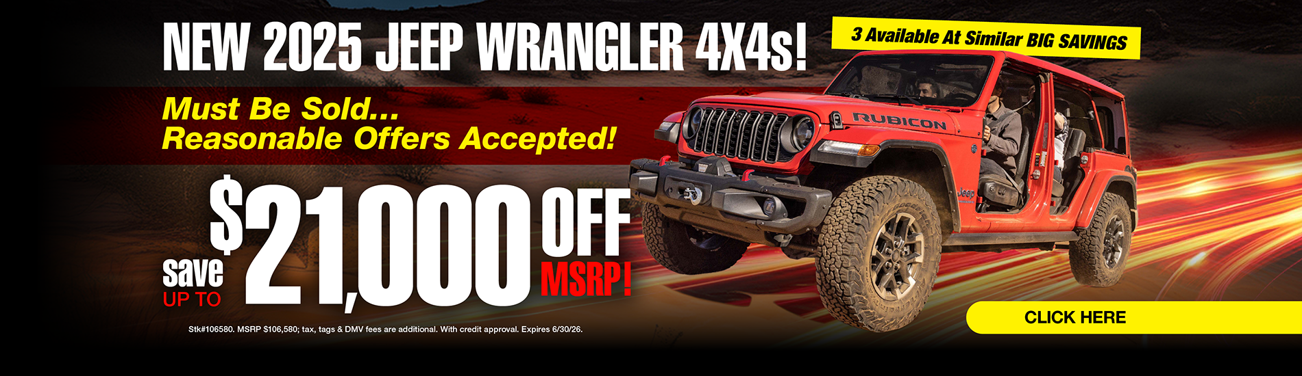 Wrangler Huge Savings