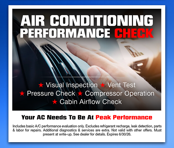 Complimentary A/C Spring Check Up
