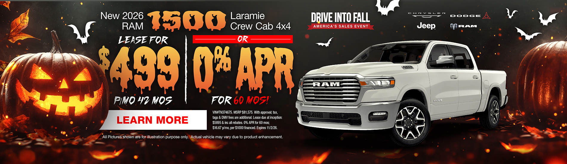NJ Dealer Ram 1500 Lease