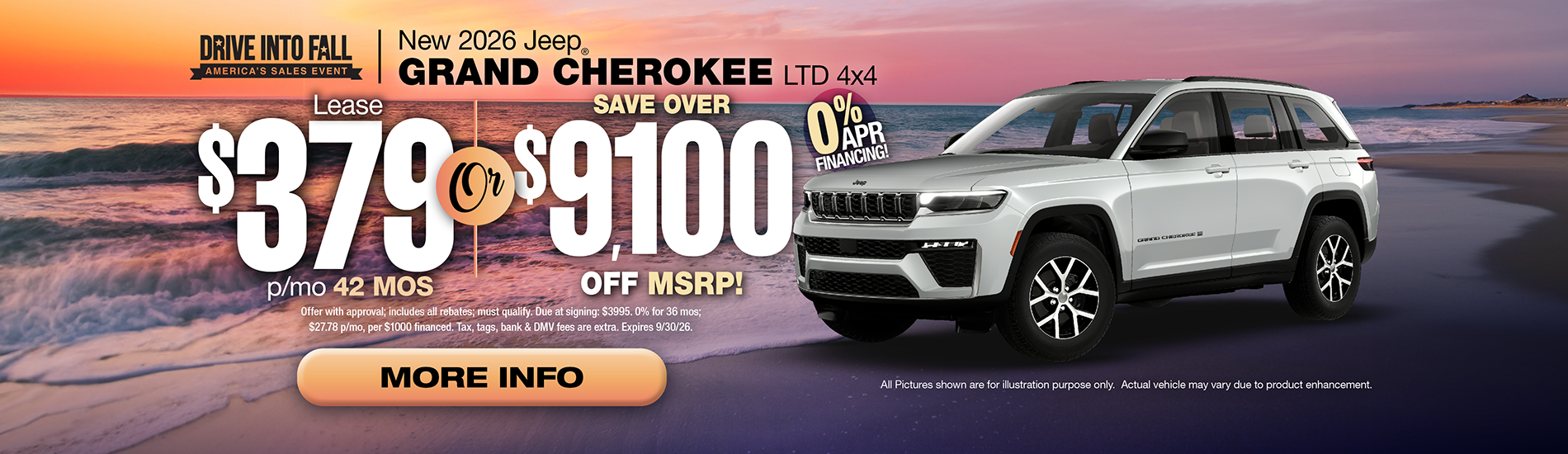 NJ Dealer Grand Cherokee Lease Offer
